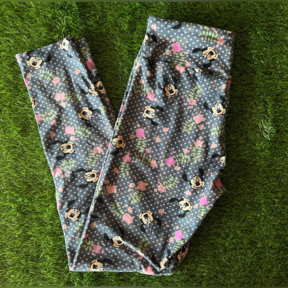 LuLaRoe Disney Minnie Mouse Leggings OS